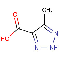 89166-02-9 5-methyl-2H-triazole-4-carboxylic acid chemical structure