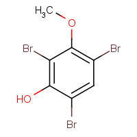 24967-79-1 2,4,6-tribromo-3-methoxyphenol chemical structure