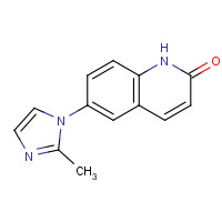 102791-38-8 6-(2-methylimidazol-1-yl)-1H-quinolin-2-one chemical structure