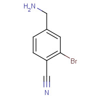 1177558-39-2 4-(aminomethyl)-2-bromobenzonitrile chemical structure
