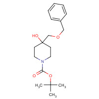 1345728-48-4 tert-butyl 4-hydroxy-4-(phenylmethoxymethyl)piperidine-1-carboxylate chemical structure