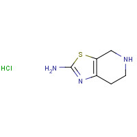 1186663-35-3 4,5,6,7-tetrahydro-[1,3]thiazolo[5,4-c]pyridin-2-amine;hydrochloride chemical structure