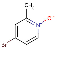 100367-74-6 4-bromo-2-methyl-1-oxidopyridin-1-ium chemical structure