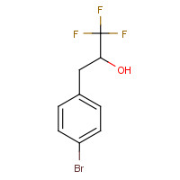 1148050-30-9 3-(4-bromophenyl)-1,1,1-trifluoropropan-2-ol chemical structure
