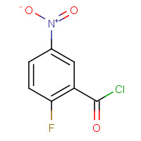 709-46-6 2-fluoro-5-nitrobenzoyl chloride chemical structure