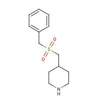 291289-43-5 4-(benzylsulfonylmethyl)piperidine chemical structure