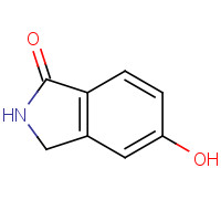 252061-66-8 5-hydroxy-2,3-dihydroisoindol-1-one chemical structure