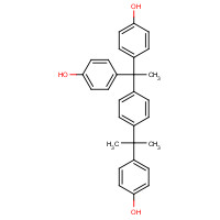 110726-28-8 4-[2-[4-[1,1-bis(4-hydroxyphenyl)ethyl]phenyl]propan-2-yl]phenol chemical structure