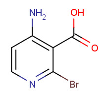 1060809-71-3 4-amino-2-bromopyridine-3-carboxylic acid chemical structure