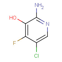 1003710-83-5 2-amino-5-chloro-4-fluoropyridin-3-ol chemical structure