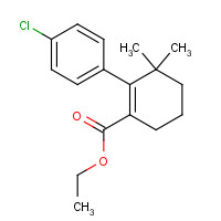 1257046-74-4 ethyl 2-(4-chlorophenyl)-3,3-dimethylcyclohexene-1-carboxylate chemical structure