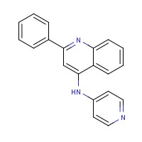 1303557-36-9 2-phenyl-N-pyridin-4-ylquinolin-4-amine chemical structure