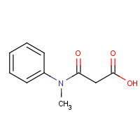 60657-74-1 3-(N-methylanilino)-3-oxopropanoic acid chemical structure