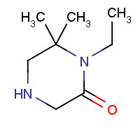 400756-14-1 1-ethyl-6,6-dimethylpiperazin-2-one chemical structure