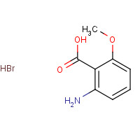 136247-97-7 2-amino-6-methoxybenzoic acid;hydrobromide chemical structure