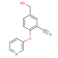 1369255-96-8 5-(hydroxymethyl)-2-pyridin-3-yloxybenzonitrile chemical structure