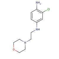 1542259-11-9 2-chloro-4-N-(2-morpholin-4-ylethyl)benzene-1,4-diamine chemical structure