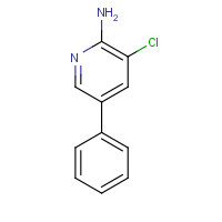 1121058-39-6 3-chloro-5-phenylpyridin-2-amine chemical structure