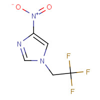 1200606-90-1 4-nitro-1-(2,2,2-trifluoroethyl)imidazole chemical structure