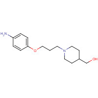 925921-05-7 [1-[3-(4-aminophenoxy)propyl]piperidin-4-yl]methanol chemical structure