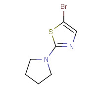 933696-74-3 5-bromo-2-pyrrolidin-1-yl-1,3-thiazole chemical structure
