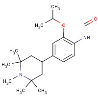 1462951-57-0 N-[4-(1,2,2,6,6-pentamethylpiperidin-4-yl)-2-propan-2-yloxyphenyl]formamide chemical structure