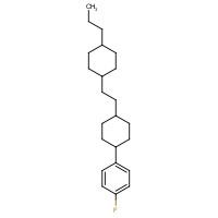 91162-04-8 1-fluoro-4-[4-[2-(4-propylcyclohexyl)ethyl]cyclohexyl]benzene chemical structure