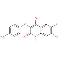 1398341-55-3 7-chloro-4-hydroxy-6-iodo-3-(4-methylphenoxy)-1H-quinolin-2-one chemical structure