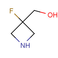 1268520-93-9 (3-fluoroazetidin-3-yl)methanol chemical structure