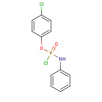 69497-44-5 N-[chloro-(4-chlorophenoxy)phosphoryl]aniline chemical structure