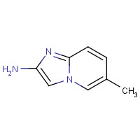 39588-33-5 6-methylimidazo[1,2-a]pyridin-2-amine chemical structure