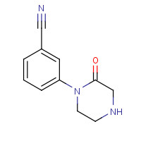 1211585-31-7 3-(2-oxopiperazin-1-yl)benzonitrile chemical structure
