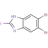 885270-95-1 5,6-dibromo-2-iodo-1H-benzimidazole chemical structure