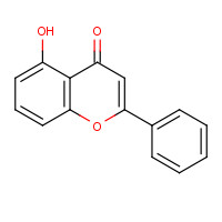 491-78-1 5-hydroxy-2-phenylchromen-4-one chemical structure