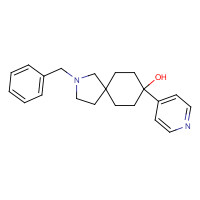1246508-16-6 2-benzyl-8-pyridin-4-yl-2-azaspiro[4.5]decan-8-ol chemical structure