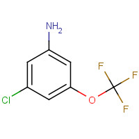 151276-13-0 3-chloro-5-(trifluoromethoxy)aniline chemical structure