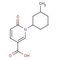 939411-65-1 1-(3-methylcyclohexyl)-6-oxopyridine-3-carboxylic acid chemical structure