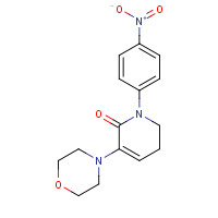 503615-03-0 5-morpholin-4-yl-1-(4-nitrophenyl)-2,3-dihydropyridin-6-one chemical structure