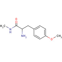 139719-35-0 2-amino-3-(4-methoxyphenyl)-N-methylpropanamide chemical structure