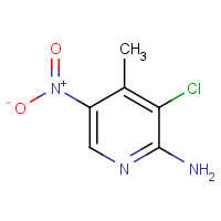 1003710-31-3 3-chloro-4-methyl-5-nitropyridin-2-amine chemical structure
