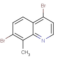 1189105-53-0 4,7-dibromo-8-methylquinoline chemical structure