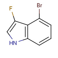 1253926-20-3 4-bromo-3-fluoro-1H-indole chemical structure