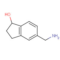 885272-06-0 5-(aminomethyl)-2,3-dihydro-1H-inden-1-ol chemical structure