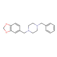 414876-23-6 1-(1,3-benzodioxol-5-ylmethyl)-4-benzylpiperazine chemical structure