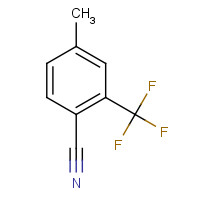 261952-05-0 4-methyl-2-(trifluoromethyl)benzonitrile chemical structure