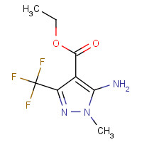 317806-48-7 ethyl 5-amino-1-methyl-3-(trifluoromethyl)pyrazole-4-carboxylate chemical structure