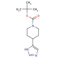 152241-38-8 tert-butyl 4-(1H-imidazol-5-yl)piperidine-1-carboxylate chemical structure