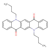 99762-80-8 5,12-dibutylquinolino[2,3-b]acridine-7,14-dione chemical structure