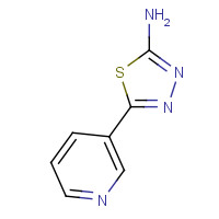 68787-52-0 5-pyridin-3-yl-1,3,4-thiadiazol-2-amine chemical structure