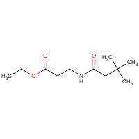 951160-10-4 ethyl 3-(3,3-dimethylbutanoylamino)propanoate chemical structure